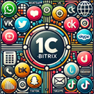 Программа для ЭВМ «Плавающая кнопка (WhatsApp, B24, Telegram, VK, OK) для быстрой связи с клиентом». Лицензия (12 мес.)