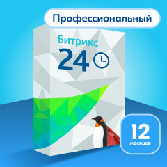 Программа для ЭВМ 1С-Битрикс24. Лицензия Профессиональный (12 мес.)